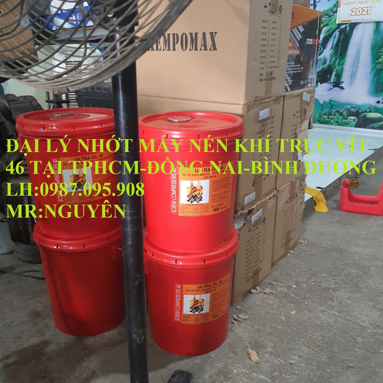 Dầu máy nén khí trục vít 46 tại biên hòa