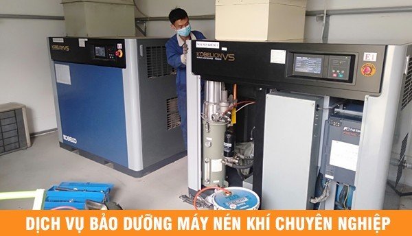 Máy nén khí cũ tại tphcm