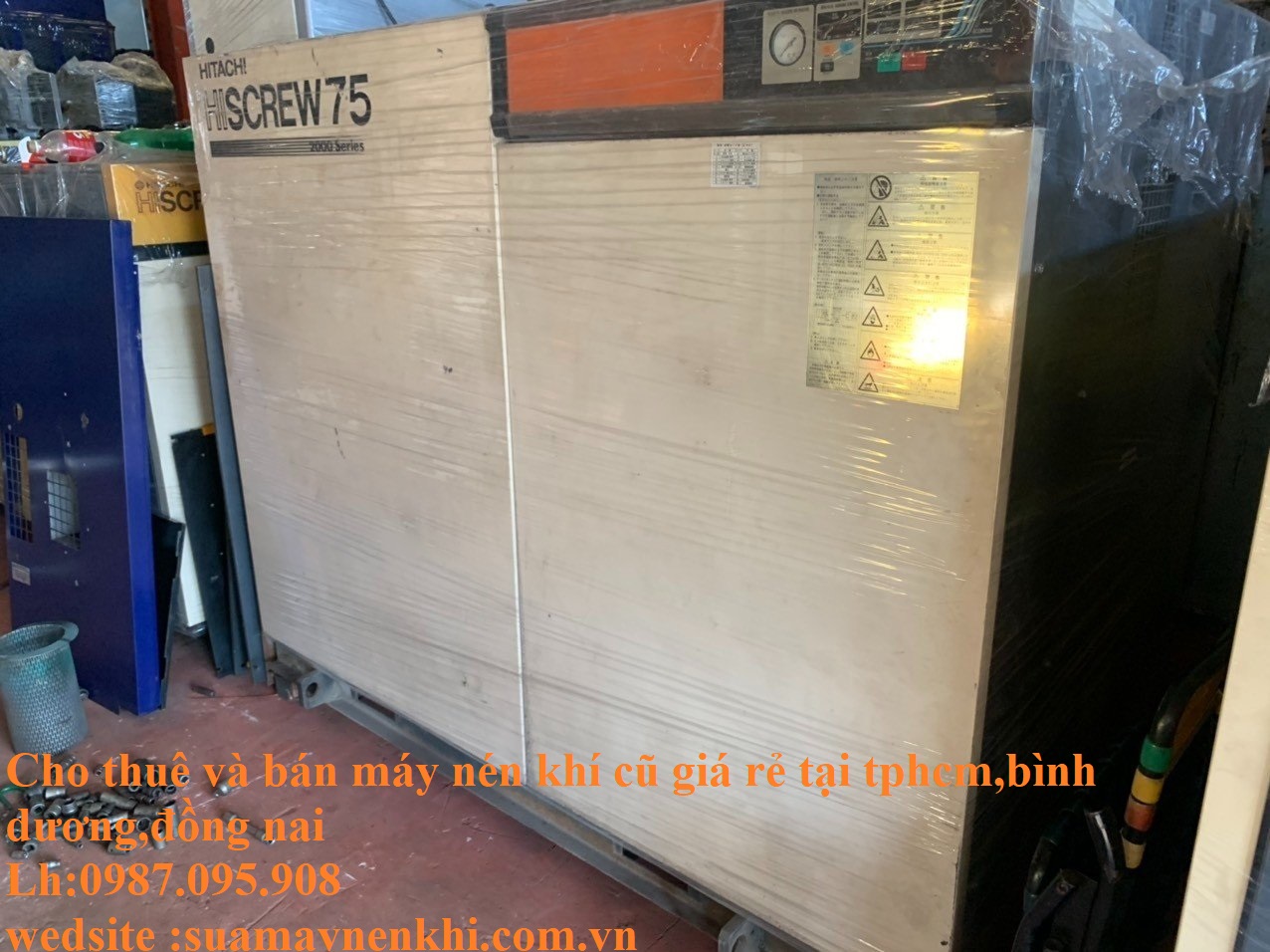 Cho thuê máy nén khí tại bình dương