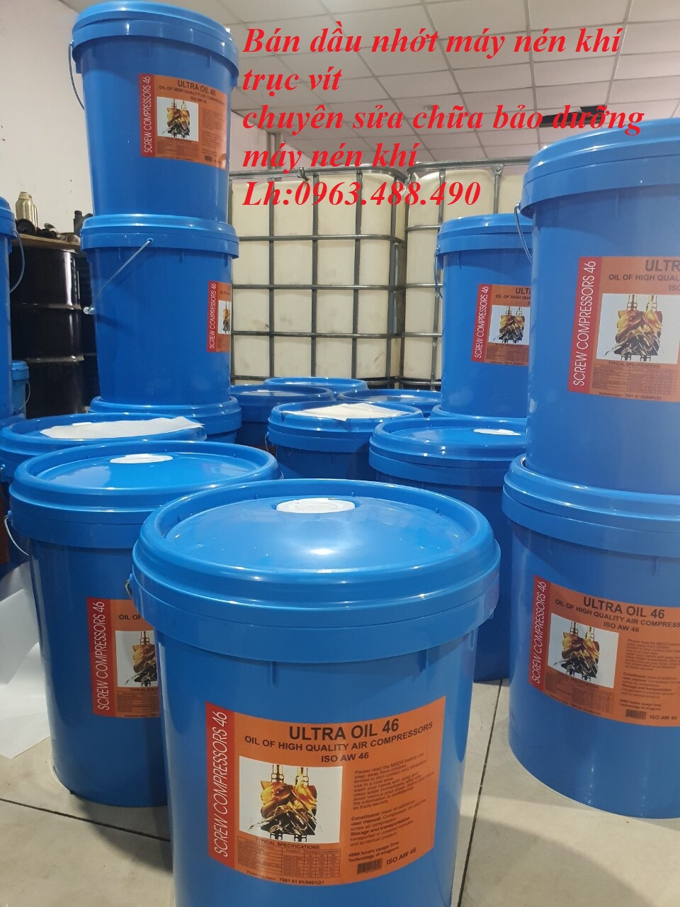 Dầu nhớt máy nén khí trục vít biên hòa