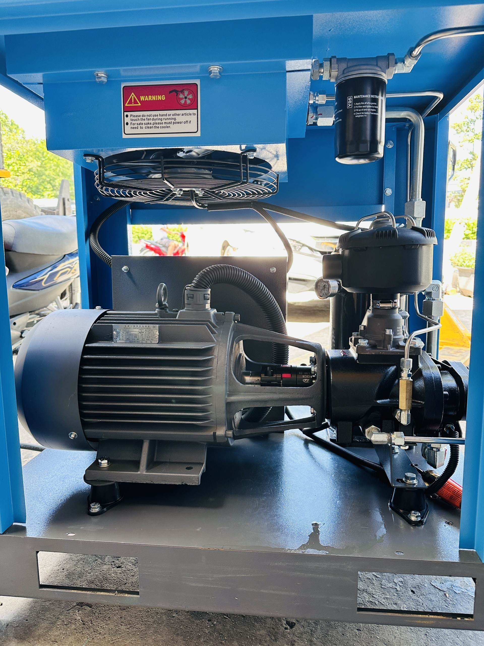 Cho thuê máy nén khí 50hp