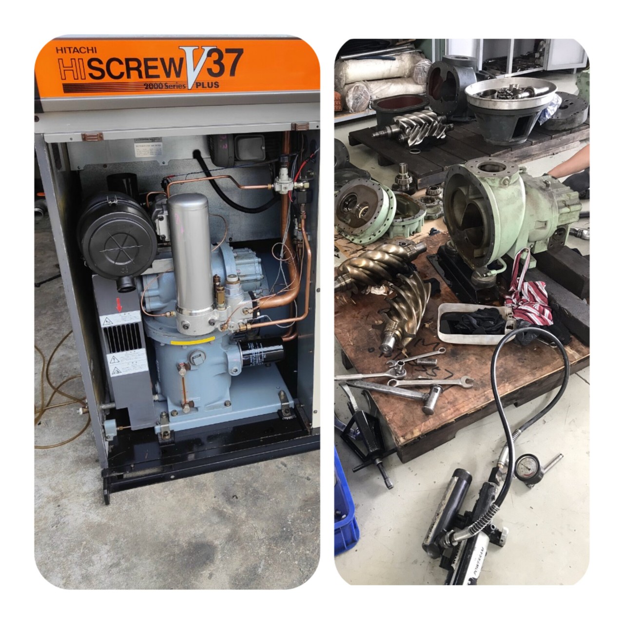 Cho thuê máy nén khí tại long thành