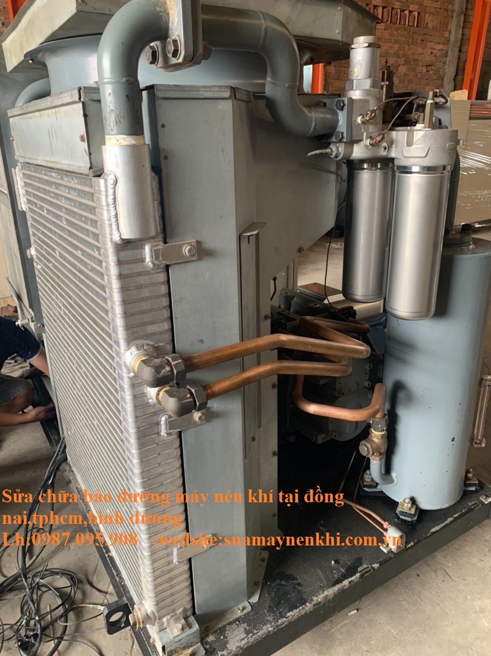Dịch vụ sửa máy nén khí ở tphcm