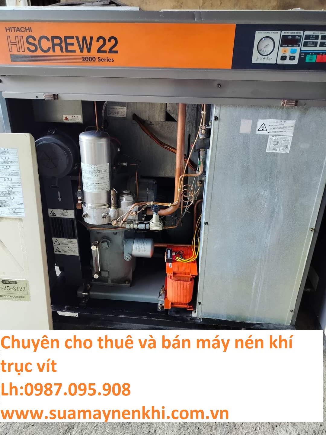 CHO THUÊ MÁY NÉN KHÍ Ở TPHCM